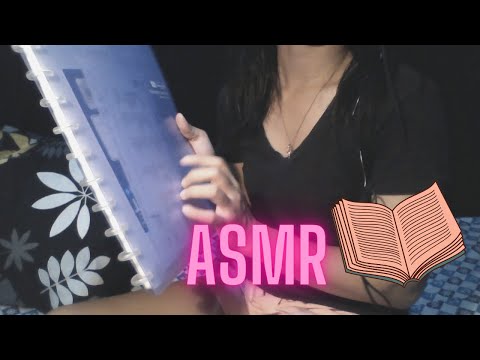 ASMR Page Turning and Paper Sounds