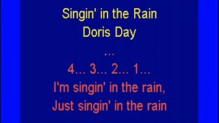 Singin&#39; in the Rain Doris Day lyrics