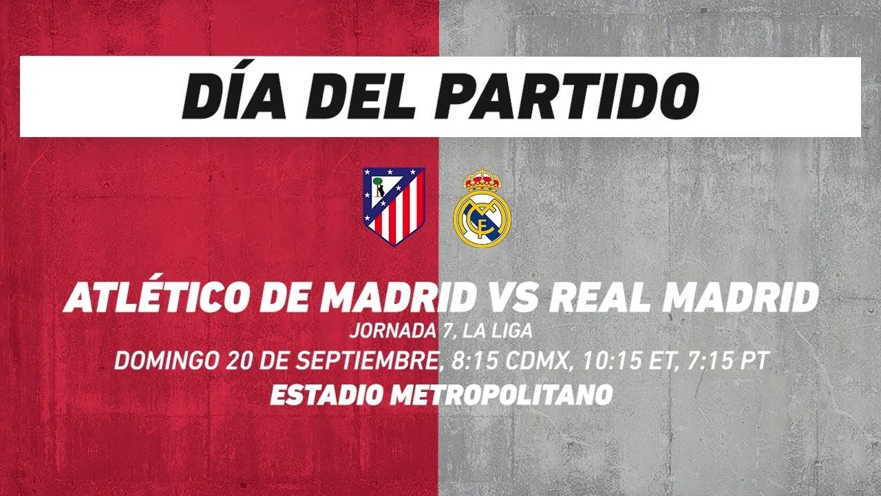 Atlético de Madrid vs Real Madrid, frente a frente: La Liga