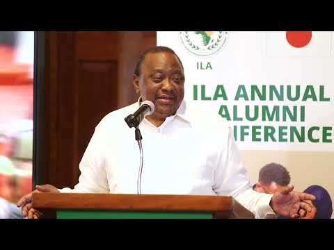 H.E. Uhuru Kenyatta Former President of Kenya - IGAD Leadership Alumni Conference