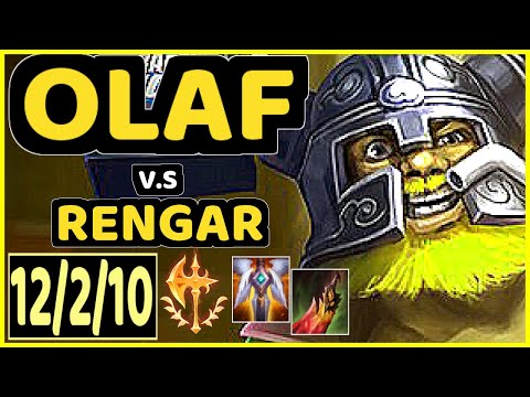 MARKOON (OLAF) vs RENGAR - 12/2/10 KDA JUNGLE CHALLENGER GAMEPLAY - EUW