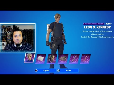 Fortnite Leon S. Kennedy & Claire Redfield Skin - 1000 V BUCKS GIVEAWAY - LIVE