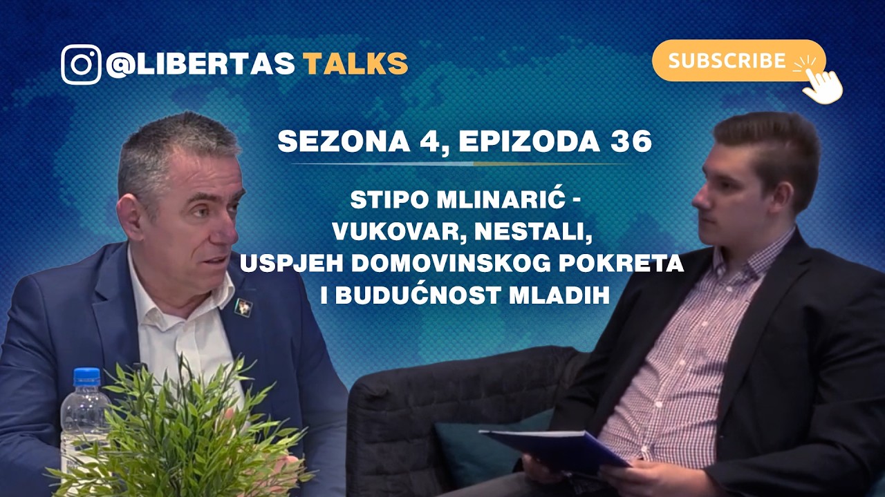 S4E36: Stipo Mlinarić - Vukovar, nestali, uspjeh Domovinskog pokreta i budućnost mladih 