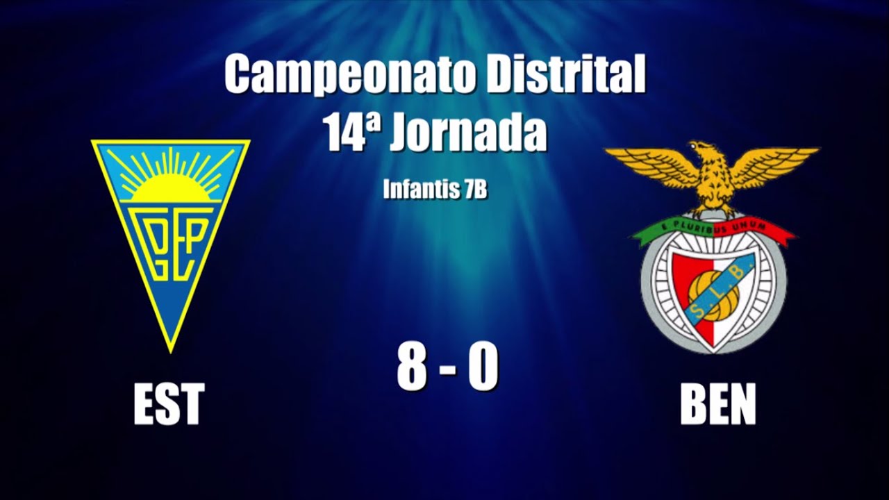 Infantis 7 B - Estoril Praia 8 vs 0 SL Benfica