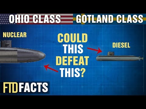 The Differences Between The GOTLAND and OHIO Class Submarines