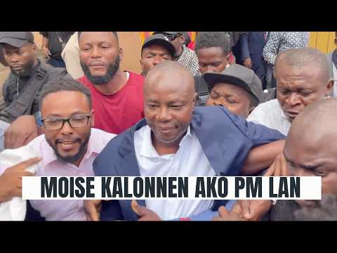 DEBLOZAY PETE - Moise Jean Charles kalonnen ak "WÒCH vèbal" tout moun ki siyen akò ak PM Fils-Aime