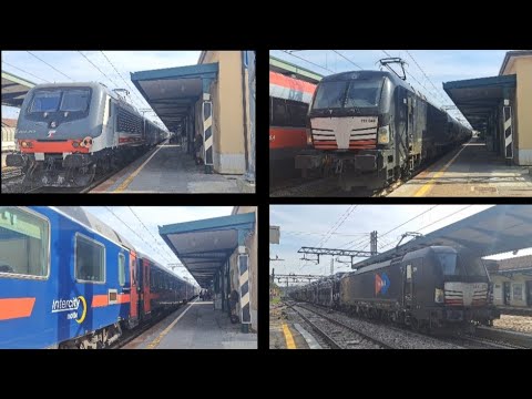 Sorpresa SPETTACOLARE sull'IC 584 Trieste- Roma ed alcuni merci mattutini domenicali a Portogruaro!