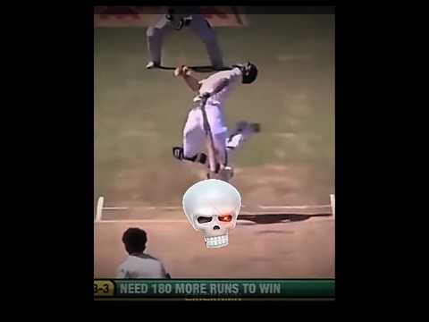 WROST BOUNCERS🗿 #cricket #shorts #cricketshorts #bouncer #phonk #edit #fy