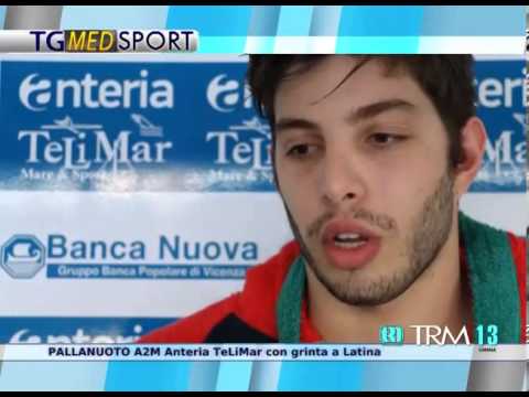 PALLANUOTO A2M Anteria TeLiMar con grinta a Latina
