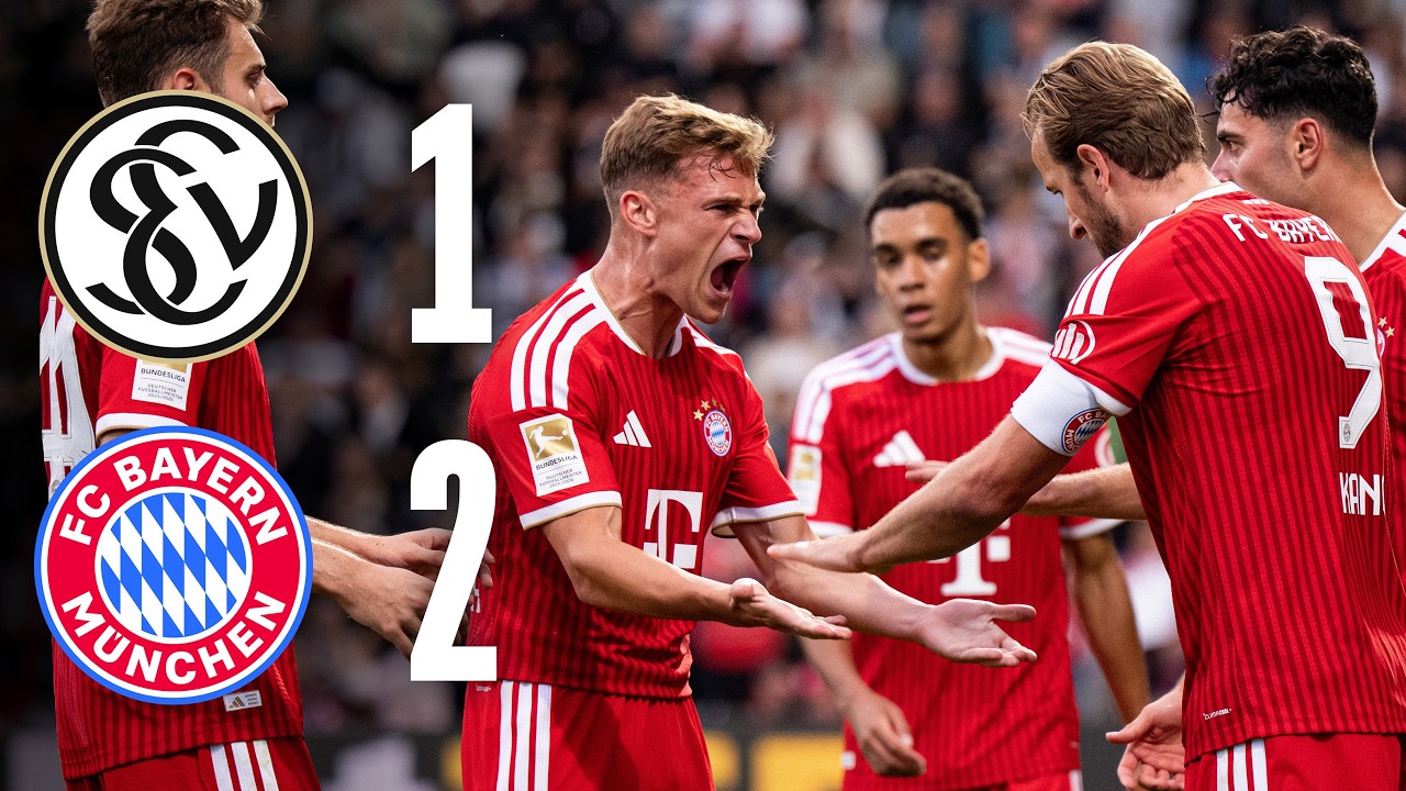 SV 07 Elversberg 1 - 2 FC Bayern München highlights