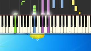 [Piano Tutorial Synthesia]Credo - Pooh