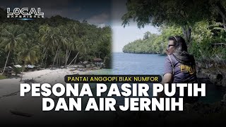 Pantai Anggopi Biak Numfor Papua, Surga Pasir Putih dan Air Jernih yang Wajib Dikunjungi Wisatawan