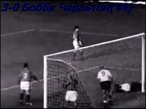 1961 Inglaterra 4 X 1 Luxemburgo- Eliminatórias p...