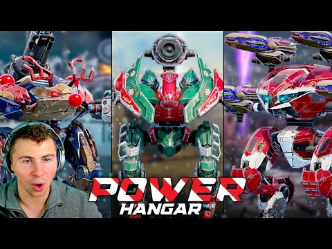 Boosted 'Giftbringer' Fenrir Annihilates NEW Bots... Christmas POWER Hangar | War Robots