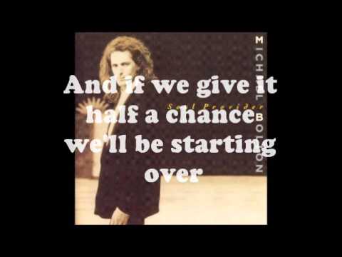 From Now On - Michael Bolton