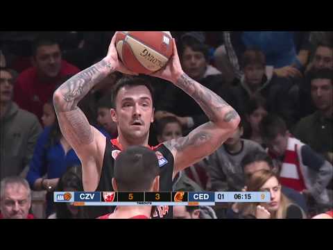 ABA Liga 2017/18, Round 16 match: Crvena zvezda mts - Cedevita (14.1.2018)