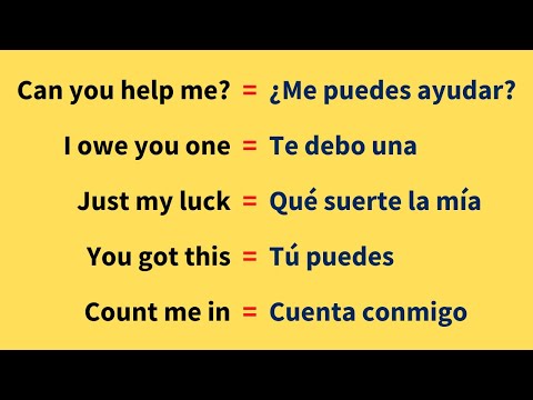 25 ORACIONES Comunes en Inglés | Aprende INGLÉS AMERICANO