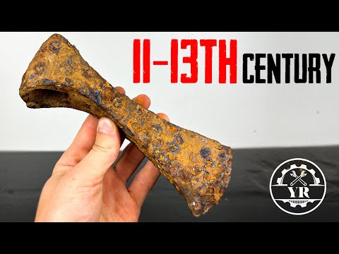 Restoration of a Battle Ax Of Kievan Rus. Very Old!
