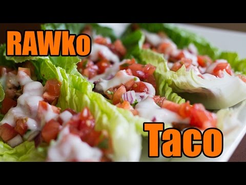 How to Make Raw Vegan Tacos: a Vegfest 2015 Food Demo by DoubleOrganic