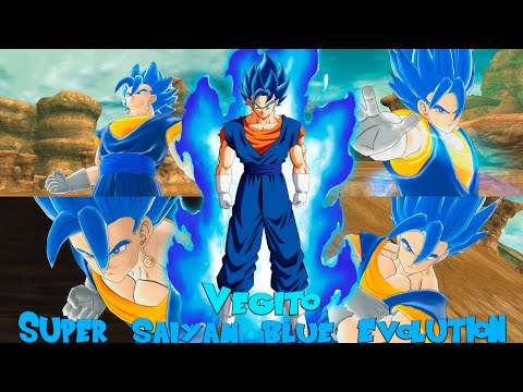 Dragon Ball Raging Blast 2 MODS| Super Saiyan Blue Evolution Vegito Showcase by LBFury