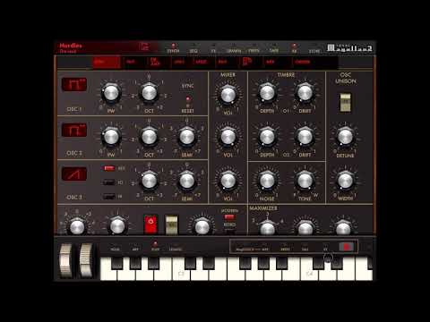 Yonac Magellan 2 - Tutorial: Exploring the synth Part 3, Filters, FM, ENV