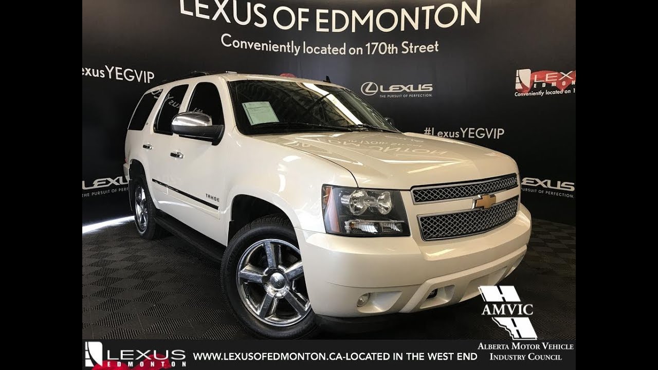 Used White 2014 Chevrolet Tahoe LTZ Walkaround Review ...