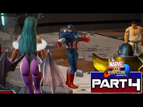 MARVEL VS CAPCOM INFINITE Story Mode Gameplay Walkthrough Part 4 [PS4pro] - No Commentary