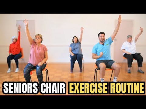 15-Minute Chair Exercise Routine for Seniors - Stay Active & Healthy at Home