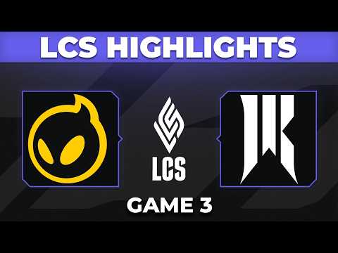 DIG vs SR Highlights ALL GAMES | LCS 2026 Swiss Round 3 | Dignitas vs Shopify Rebellion by Onivia