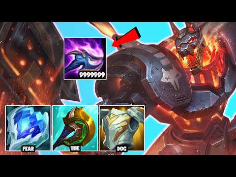 JUNGLE DOG STACKS WAY TOO EASILY! (Unkillable Nasus Build)