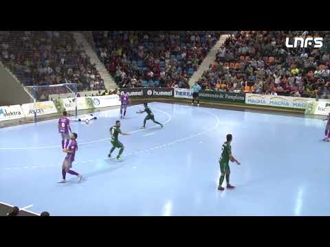 Gol Araça (2-0) Osasuna Magna - Palma Futsal. J5, 1Div. LNFS
