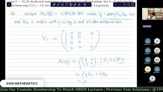 NBHM 2025 Q19 | Trace of Linear Map on Matrix Space | Linear Algebra Problem Explained