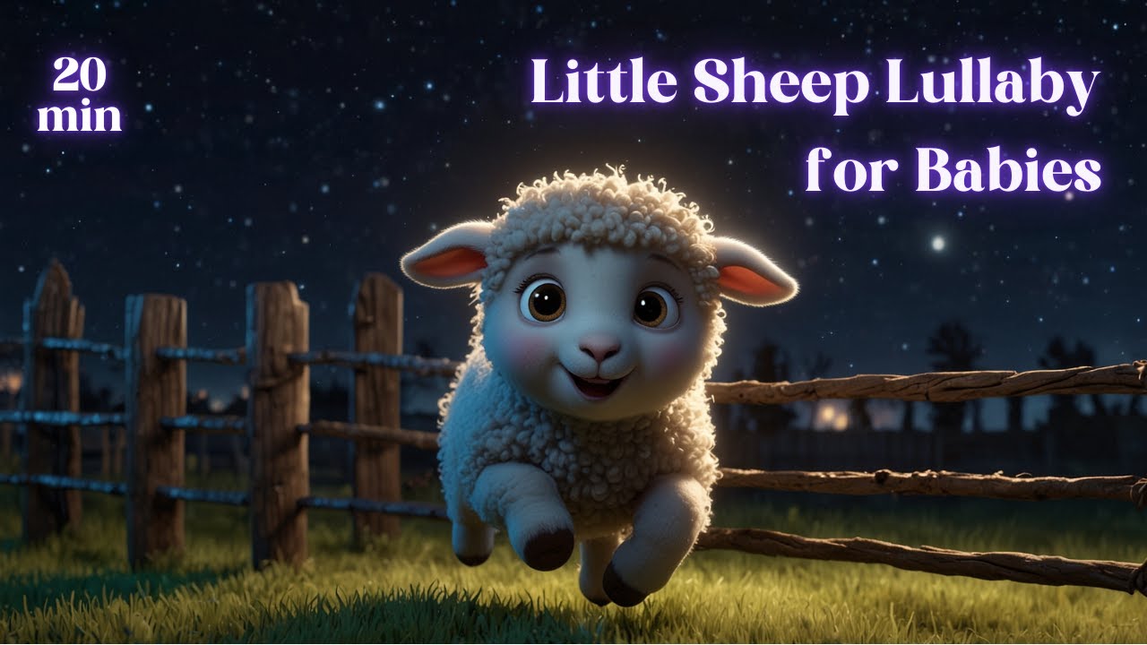 Soothing Sheep Lullaby for Babies | Gentle Voice & Relaxing Sleep Music