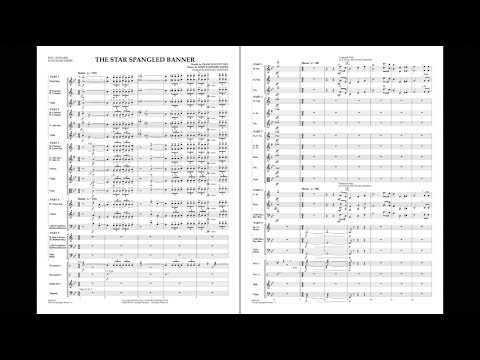 The Star Spangled Banner arranged by Michael Sweeney