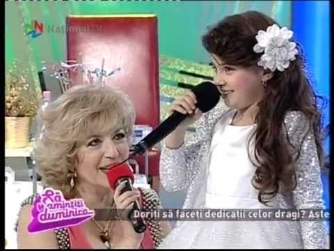 Giada Giardinelli 6 ani / National TV
