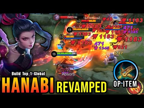BACK TO META!! Hanabi Revamp with New OP Item 100% Deadly!! - Build Top 1 Global Hanabi ~ MLBB