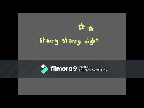 starry starry night voice 244 drum 625 bass 627 guitar 243