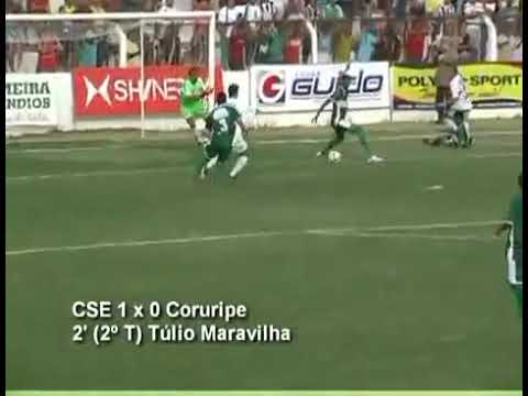 Túlio (CSE) - 15/01/2012 - CSE 2x0 Coruripe - 1 gol