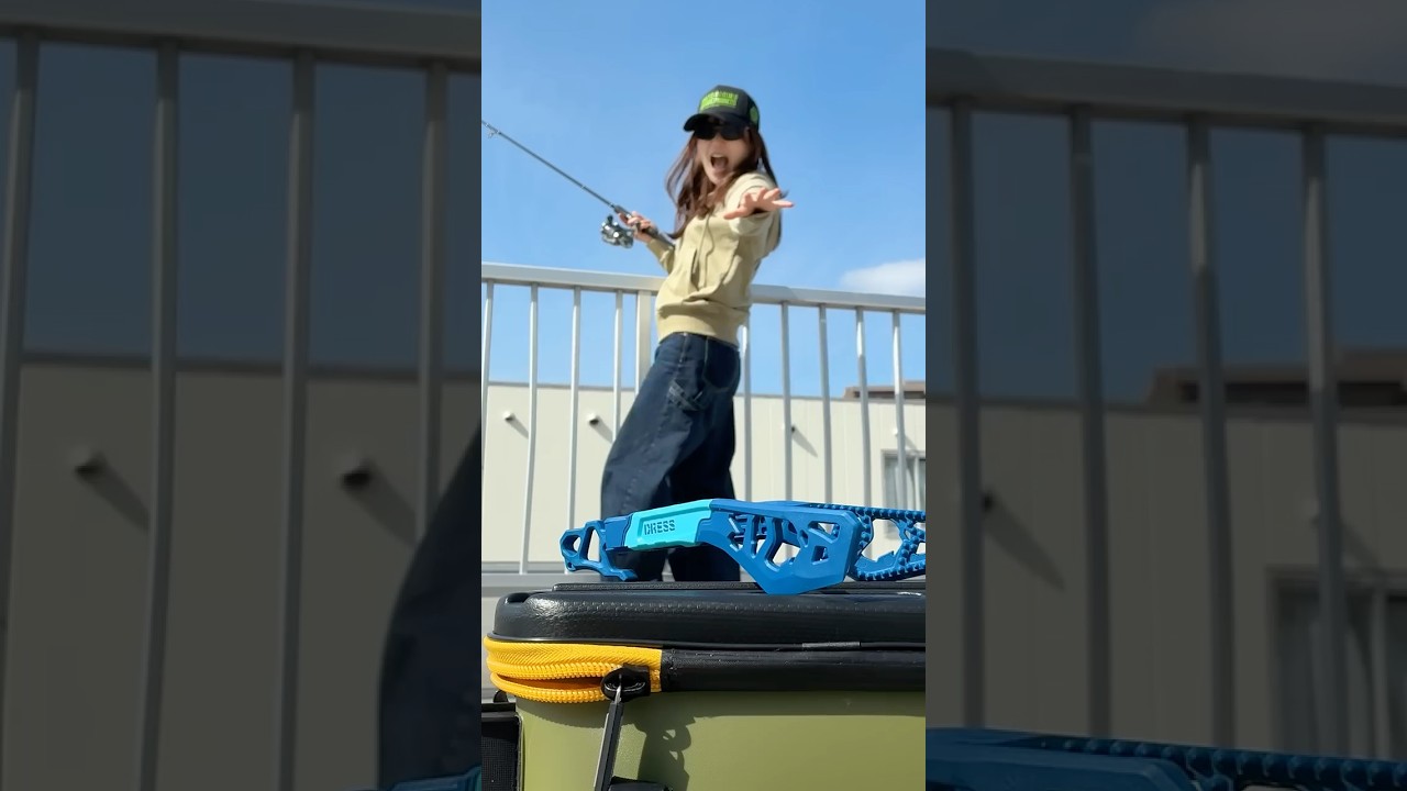 フィッシュグリップを近くにスタンバイ！ディノグリップホルスター！