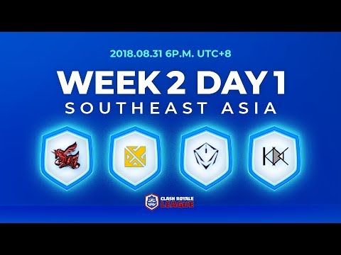 Clash Royale League Asia Season2 - Week 2 Day 1
