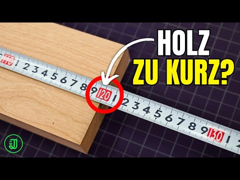 👉 So einfach kannst du ZU KURZE HOLZBRETTER VERLÄNGERN! 😲🤩 | Jonas Winkler