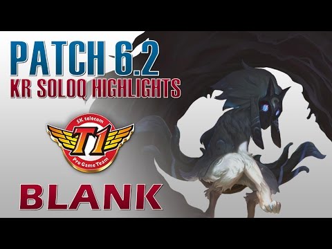 SKT T1 Blank - Kindred Jungle - KR SoloQ Highlights