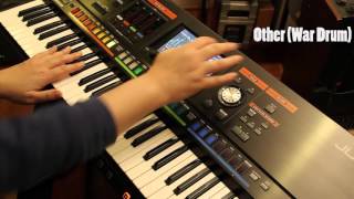 Video thumbnail for Roland Jupiter-80 - demo of main sound categories (part 1 of 2) by SynthMania