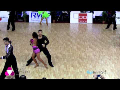 Lukas Bartunek - Katerina Hrstkova, Czech national latin championship 2013, 2. round - chachacha