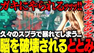 1年ぶりのスプラトゥーンで壊されるととみっくす【ととみっくす切り抜き】