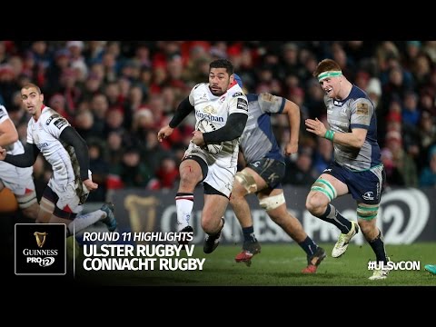 Round 11 Highlights: Ulster Rugby v Connacht Rugby | 2016/17 season