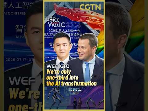 WEF CTO: We're only one-third into the AI transformation