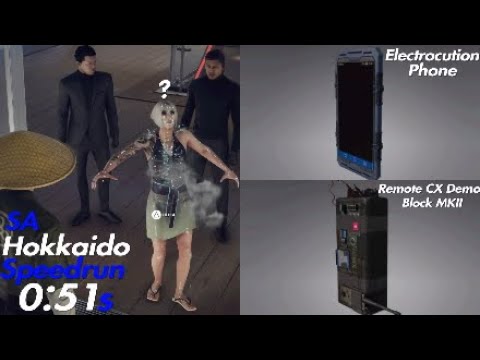 HITMAN 2 - Hokkaido Speedrun (0:51) Easy Silent Assassin