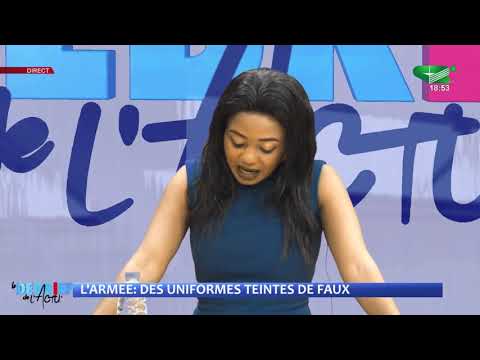 THE ARMY: Uniforms tinted with fake (NEWS REPORT of Tuesday 08/16/2022)