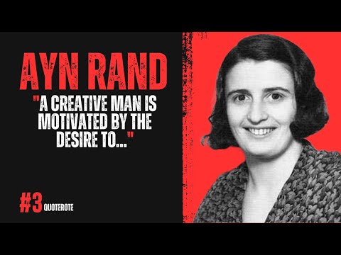 AYN RAND Best Inspirational QUOTES and LIFE LESSONS
